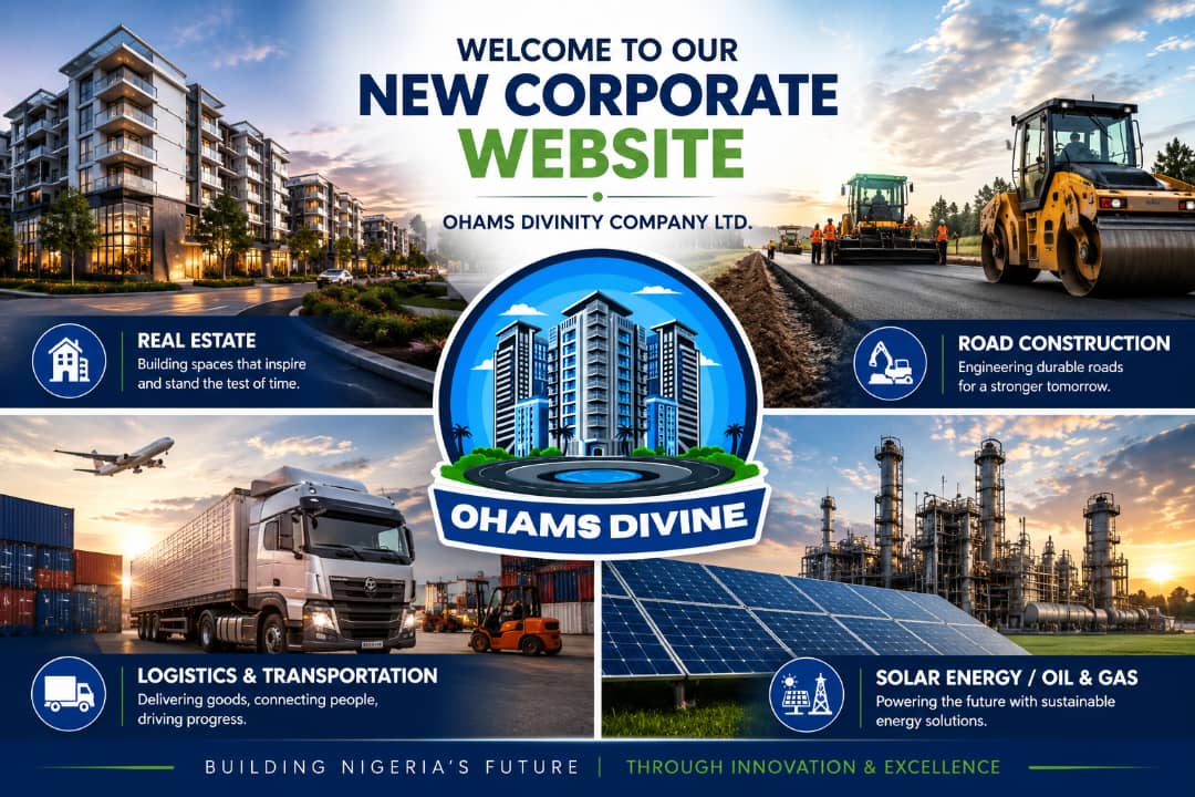Welcome to the New Ohams Divine Ltd Website